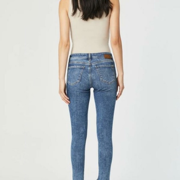 MAVI Alissa High-Rise Super Skinny Distressed Raw Hem Jeans, size 27 - Picture 2 of 14